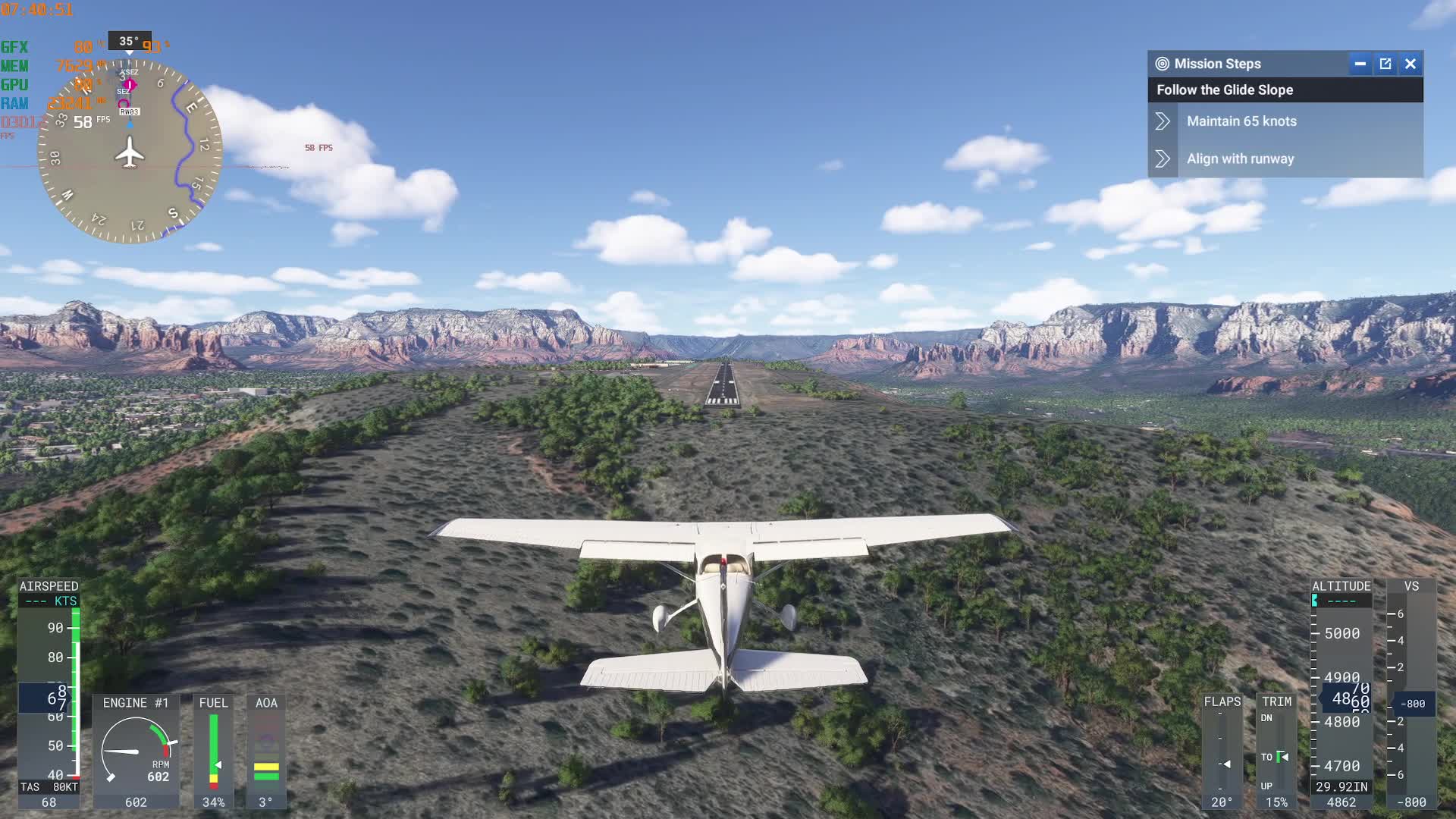 Succesfull landing !